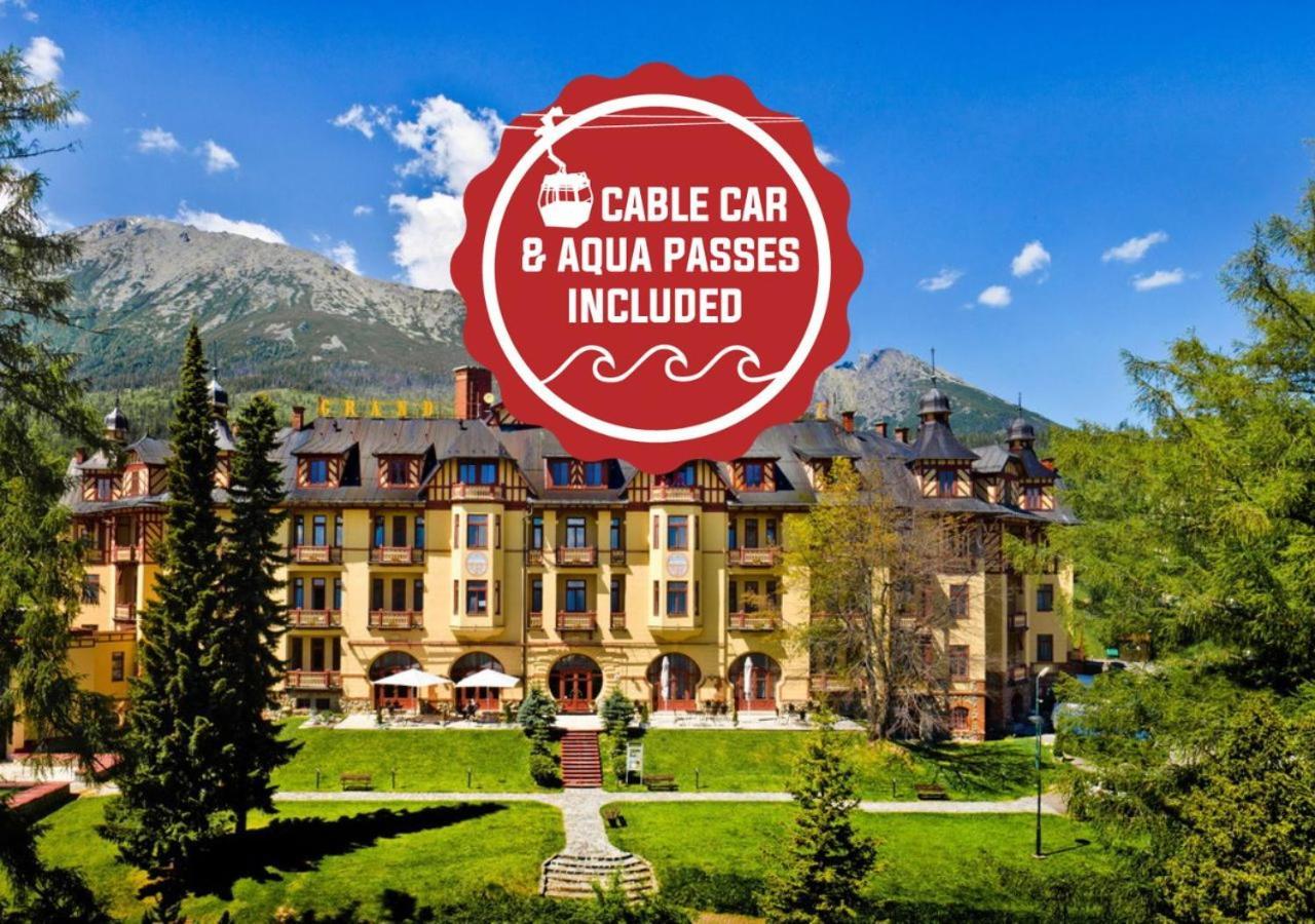 Grand Hotel Stary Smokovec Vysoké Tatry Dış mekan fotoğraf